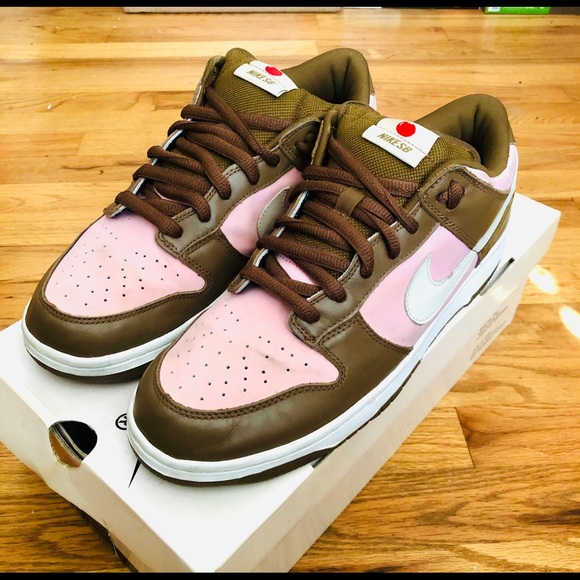 Nike Dunk Low Pro SB Stussy Size 12 CHERRY chunky main image 7